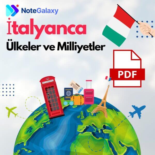 Ulkeler ve Milliyetler - Italyanca