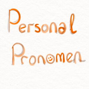 Personal pronomen-German