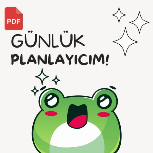 TOPLU Günlük çalışma planlayıcılari PDF